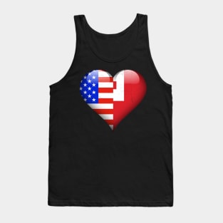 Half American Half Togan - Gift for Togan From Tonga Tank Top